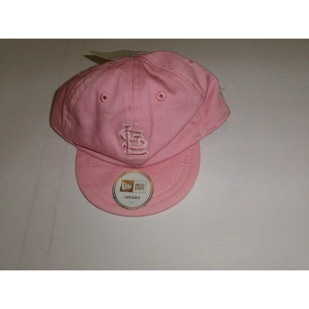 KIDS GIRLS ST LOUIS CARDINALS NEW ERA Y2K 00s HAT CAP VINTAGE DEADSTOCK M4